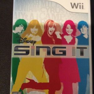 Wii Disney Sing it
